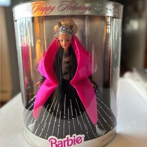 1998 Happy Holidays Barbie 20200 Special Edition Christmas
